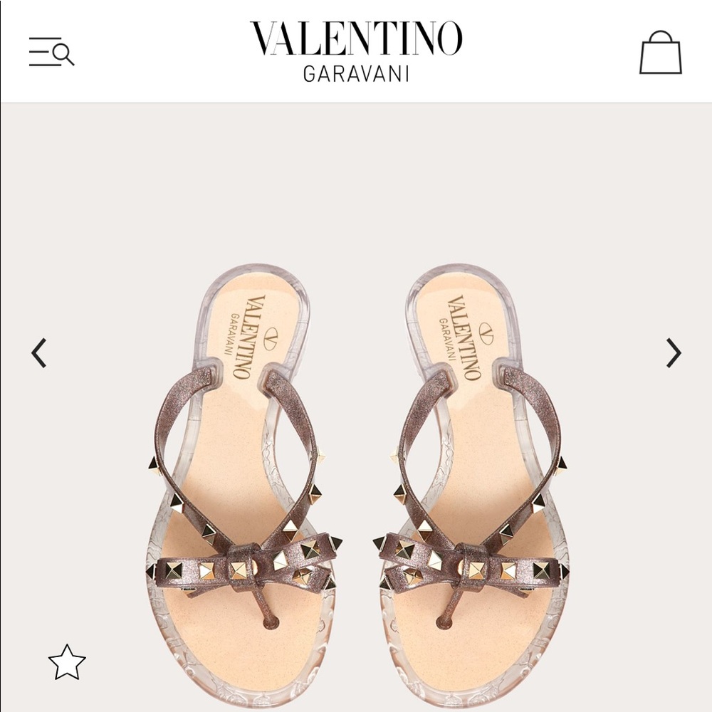 Valentino Garavani
Rockstud Flat Jelly San…